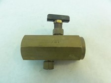 182794 Old-Stock; Valvola di controllo del flusso Pneu-Trol F30B; 1/2" NPT; ottone
