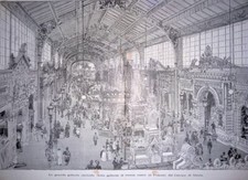 Stampa del 1889 La grande