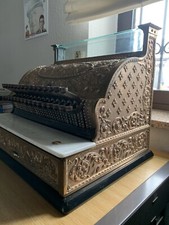 REGISTRATORE DI CASSA ANTICO  1882 NATIONAL 44 CASH REGISTER VINTAGE ANTIQUE OLD