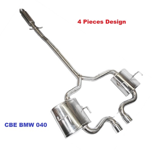 Dual tip muffler catback - ss,