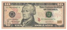 USA STATI UNITI 10  DOLLARI