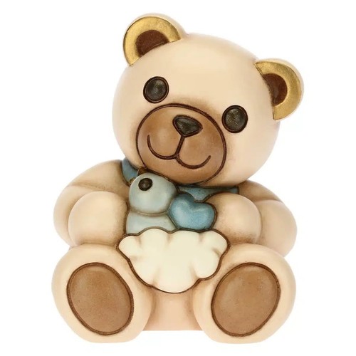Thun teddy lui con uccellino - thun,