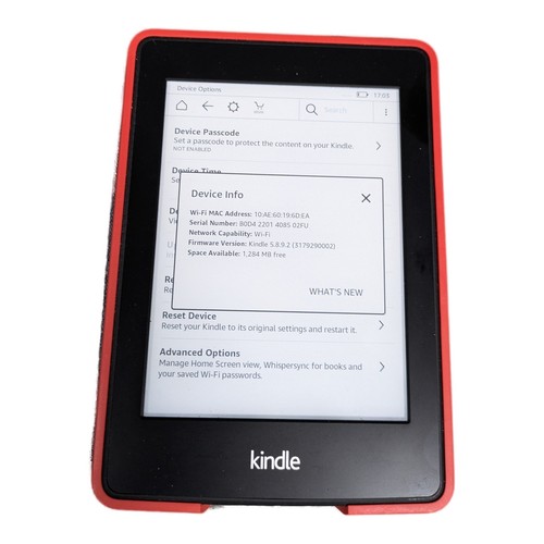 Amazon kindle paperwhite 6a - kindle,