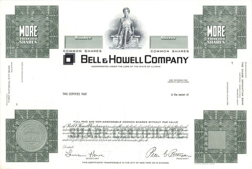 Bell and howell - bell, co.