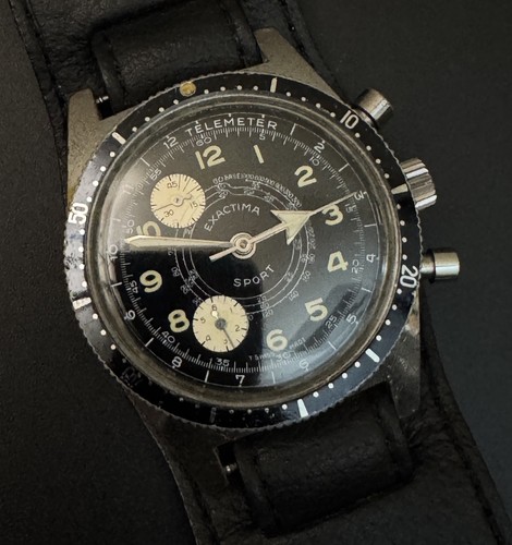 Raro orologio exactima - exactima, diver