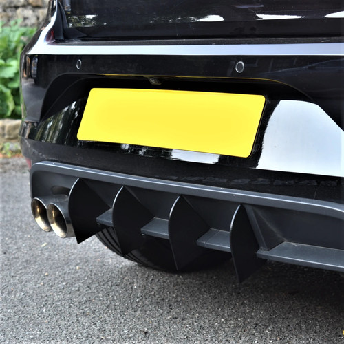 Polo gti rear diffuser - rear,