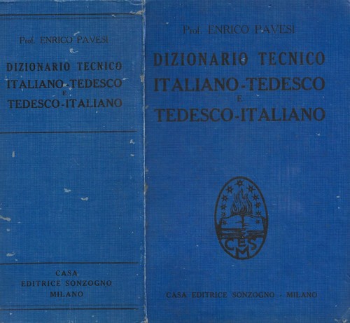 Dizionario tecnico italiano - ,