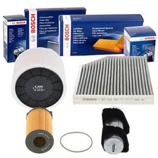 KIT FILTRI BOSCH PACCHETTO adatto per 3.0 TDI AUDI A4 B8 A5 8T Q5 8R 204-326 CV