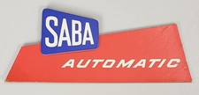 Pubblicità SABA - Cartellino