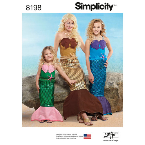 Simplicity 8198 Costume Da
