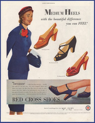Scarpe vintage 1951 croce - 1951,