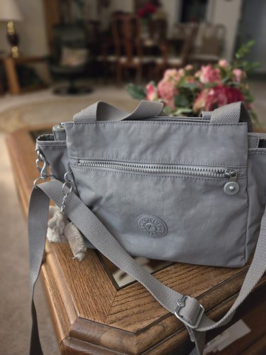 Borsa kipling grigia - kipling,