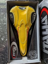 Sella pelle gialla selle - sella,