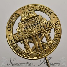 Distintivo Spilla Assistenza Opera Fraterna Solidarietà Fascista 