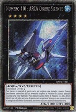 yu gi oh ita 1ed rara segreta platino ra04-it211 Numero 101: ARCA Onore Silente