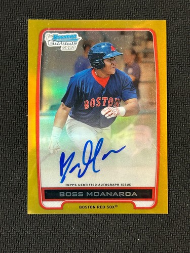 2012 bowman cromo autografi - 2012,