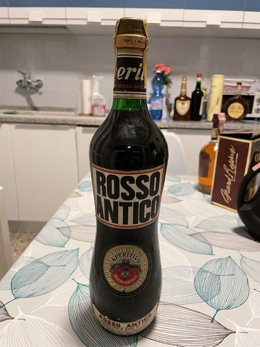 Rosso antico bottiglia - bottiglia, da