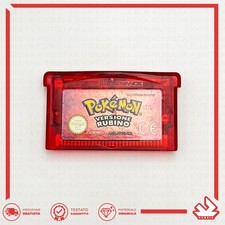 POKEMON RUBINO - OTTIMO 🇮🇹 ITA BATTERIA NUOVA NINTENDO GAME BOY ADVANCE GBA