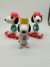LOTTO 3 SNOOPY GADGET MCDONALD'S  USATI RE E SKATEBOARD 