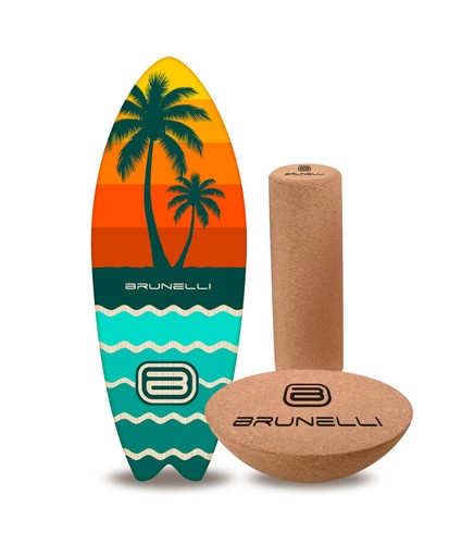 Brunelli balance board set - board,