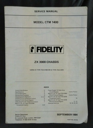 Fidelity zx3000 chassis - zx3000,
