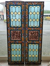 Coppia di vetrate cattedrale