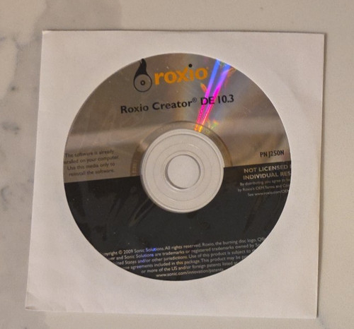 Roxio creator 3 - de, 10.3