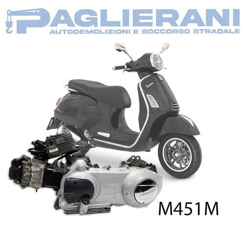 Motore m451m originale vespa - motore,
