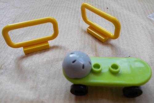 Lego casco skateboard rails - casco, 2