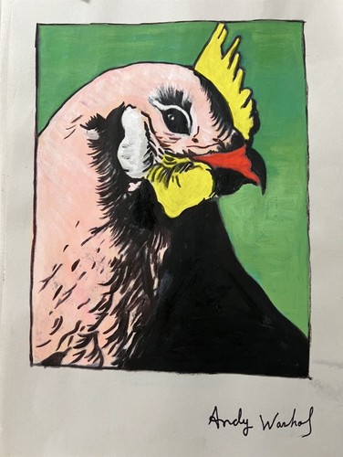 Andy warhol artista dipinto - andy,