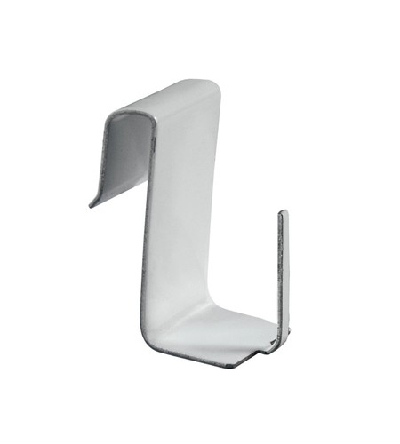 Ganci acciaio bianco per - 4, in
