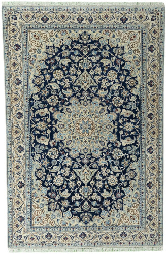 Tappeto persiano nain con - persiano, 9