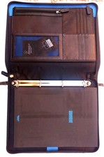 INTEMPO PORTABLOCCO 27X33 cm in tessuto Gabardine Cartella