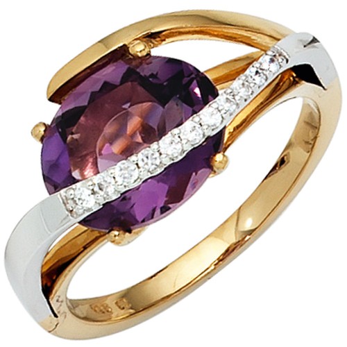 Anello donna ametista lilla - donna, 11