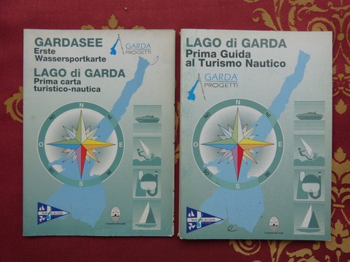 Lago garda prima carta - carta, e