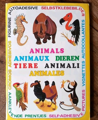 Album figurine animals - album,