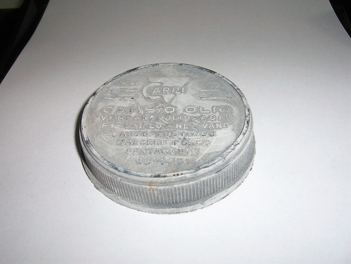 Coperchio vaso olio pompa - vaso,