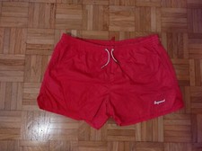 DSQUARED SWIMWEAR "Metal Label" Tg. 50 Rosso (Costume, Badehose, Swinsuit)