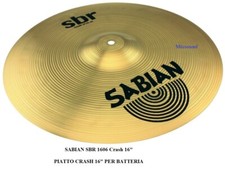 Sabian sbr 1606 - 1606, crash