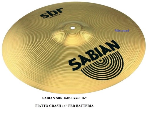 Sabian sbr 1606 crash - 1606,