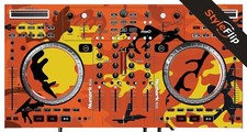 Numark NS6 | Colore Arancione Mimetico | Decalcomania Protettiva | Pelli StyleFlip