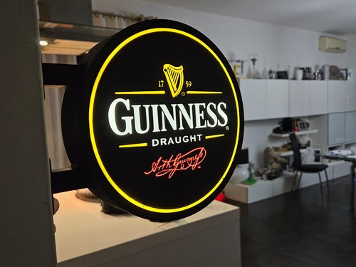 Insegna luminosa guinness - luminosa,