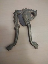 TAGLIERINA - OTTONE - ANTICO / VINTAGE - INDIANO - INCISO A FORMA DI UCCELLO