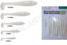 Shad bianco gomma artificiali - shad,
