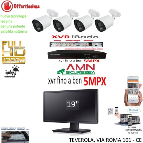 Kit videosorveglianza cloud - kit,