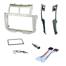 MASCHERINA AUTORADIO 2 DIN TOYOTA YARIS  con fasce laterali