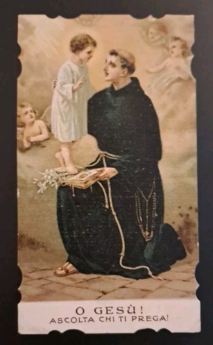 Antico santino holy card - holy,