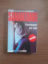 Le inchieste del commissario sanantonio-rosa &nero  1986  1ed  ottimo