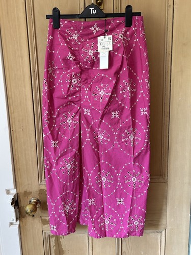 Gonna midi zara - gonna, rosa