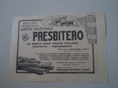 Advertising pubblicità 1922 - advertising,